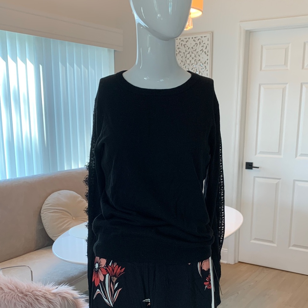 Classic Black Knit Top